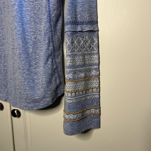 Sundance Beaded Henley - Picture 2 of 9